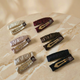 Lot de 2 barrettes en soie - L'attache Signature
