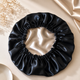 Bonnet de nuit pure soie bicolore
