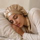 Bonnet de nuit pure soie double couche – Court